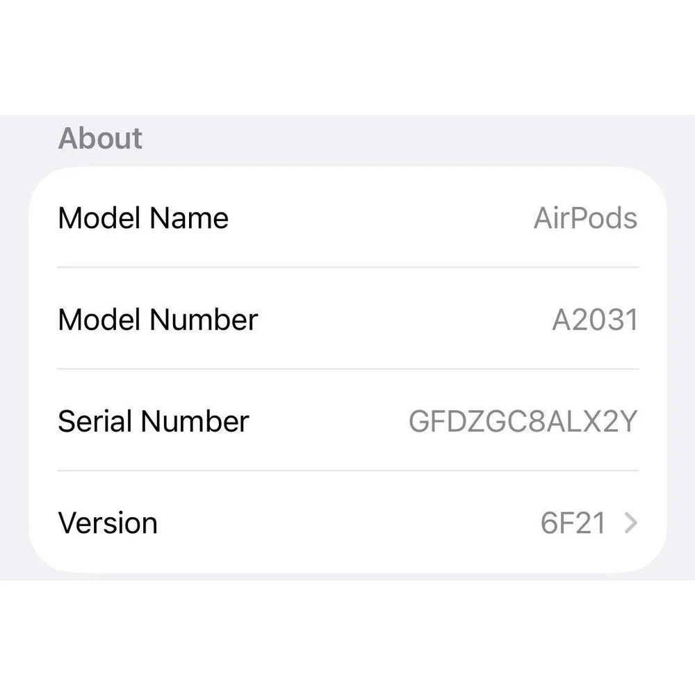 Apple AirPods 2nd Generation White Wireless Bluetooth Earbuds with Charging Case